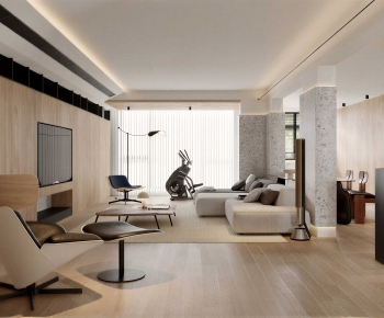 Modern A Living Room-ID:430988071