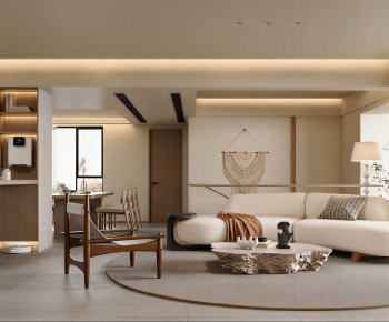 Modern A Living Room-ID:680909286