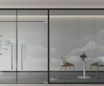 Modern Glass Screen Partition-ID:467124947