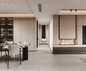 Modern A Living Room-ID:371649037