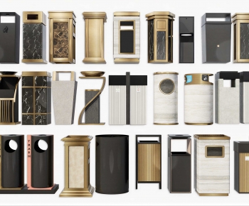 Modern Trash Can-ID:312772999