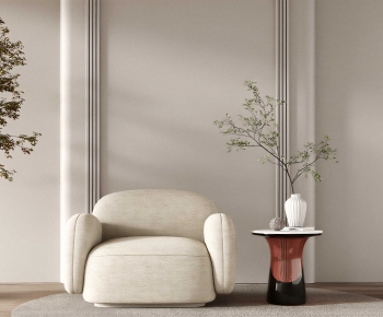 Modern Single Sofa-ID:459045895