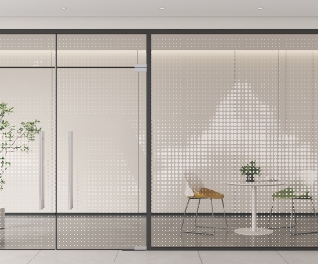 Modern Glass Screen Partition-ID:316935065