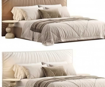 Modern Double Bed-ID:564454088