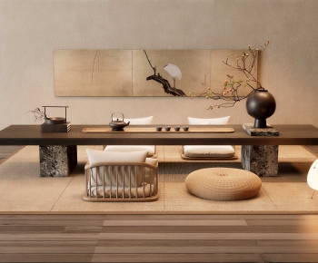 New Chinese Style Tea Tables And Chairs-ID:311815024