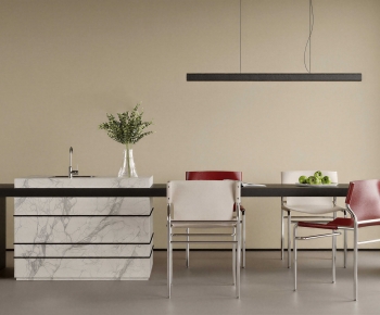 Modern Dining Table And Chairs-ID:637756117