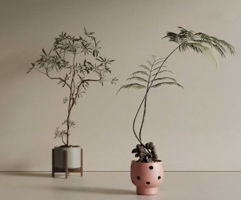 Modern Ground Green Plant Potted Plants-ID:162204031