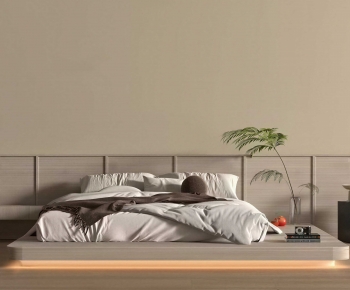 Modern Double Bed-ID:247251032