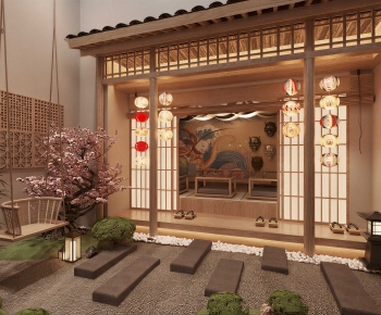 Japanese Style Facade Element-ID:260241034