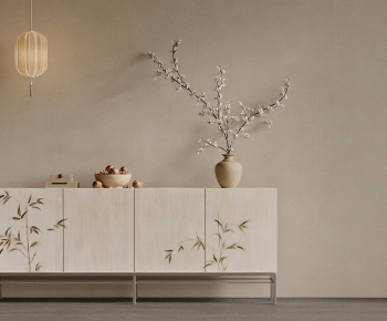 New Chinese Style Side Cabinet-ID:513336901