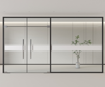 Modern Glass Screen Partition-ID:129718079