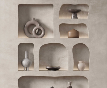 Wabi-sabi Style Clay Pot-ID:349139936