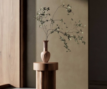 Wabi-sabi Style Aquatic Green Plant-ID:896687987