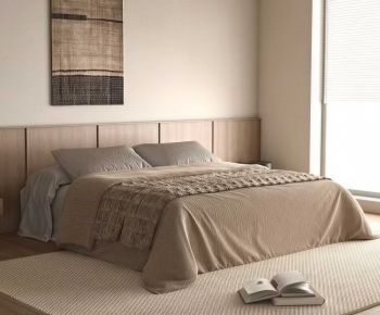 Modern Double Bed-ID:571129391