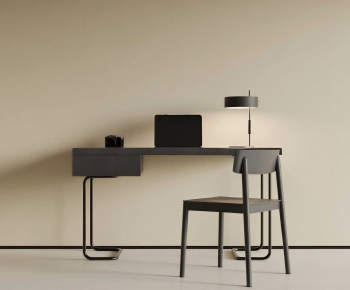 Modern Computer Desk And Chair-ID:175178053