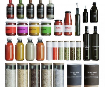 Modern Seasoning Jar-ID:399163017