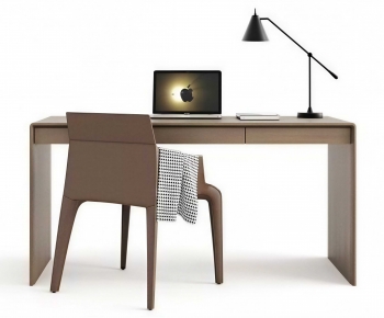 Modern Computer Desk And Chair-ID:568173898