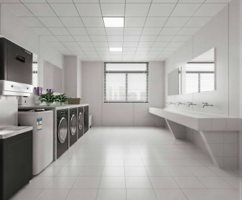 Modern Balcony Laundry Room-ID:193326003