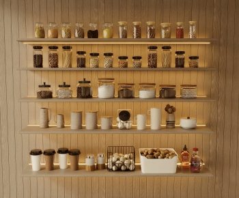 Modern Seasoning Jar-ID:253098012