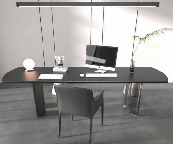 Modern Computer Desk And Chair-ID:286907914