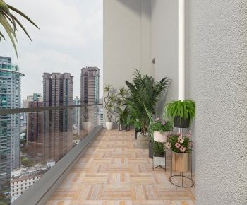 Modern Leisure Balcony-ID:906651971