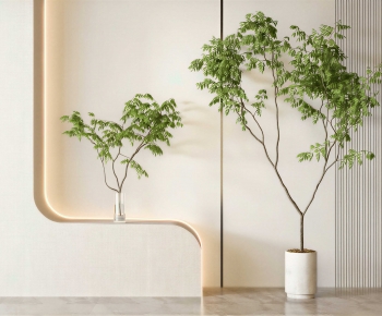 Modern Ground Green Plant Potted Plants-ID:683360115