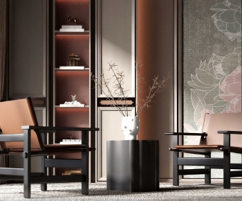 New Chinese Style Lounge Chair-ID:971961021