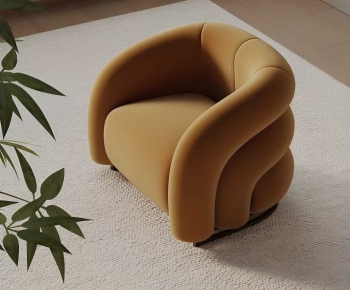 Modern Single Sofa-ID:872397906