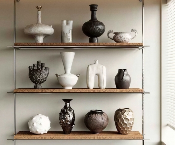 Wabi-sabi Style Clay Pot-ID:801065928