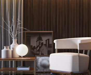 Modern Single Sofa-ID:526299008