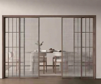 Wabi-sabi Style Sliding Door-ID:628747943