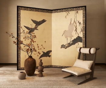 New Chinese Style Lounge Chair-ID:134355077