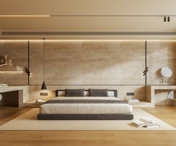 Wabi-sabi Style Bedroom-ID:327764994