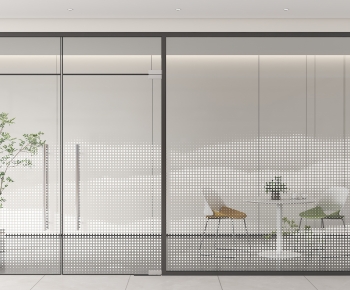 Modern Glass Screen Partition-ID:230307105