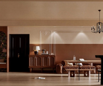 French Style A Living Room-ID:625729082