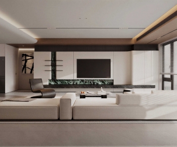 Modern A Living Room-ID:692733055