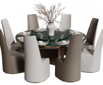 Modern Dining Table And Chairs-ID:779740823