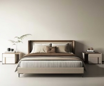 Modern Double Bed-ID:172033077