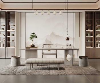 New Chinese Style Study Space-ID:296438931