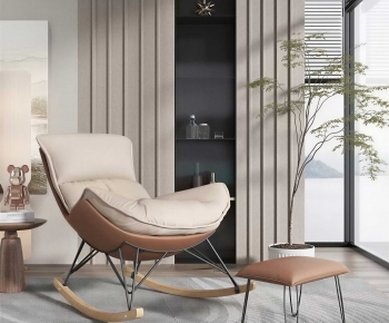 Modern Rocking Chair-ID:530107981