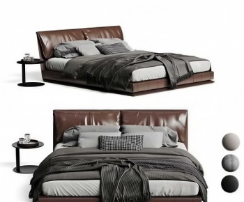 Modern Double Bed-ID:159015897