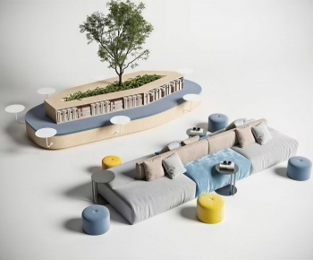 Modern Card Seat Sofa-ID:613749098