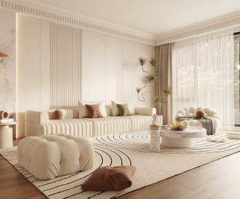 French Style A Living Room-ID:730839017