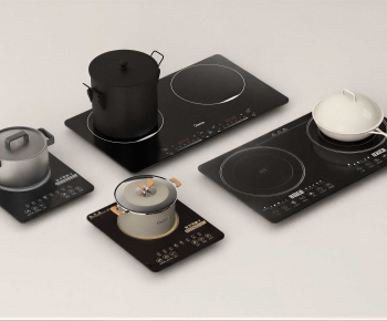 Modern Kitchen Electric Gas Range-ID:379789117