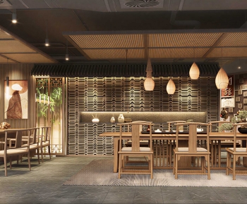 New Chinese Style Teahouse Tea House-ID:754201895