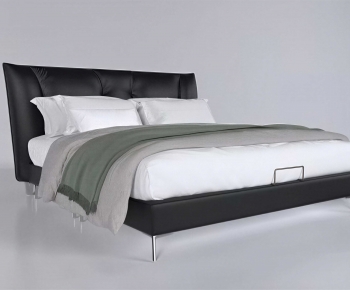 Modern Double Bed-ID:209520103