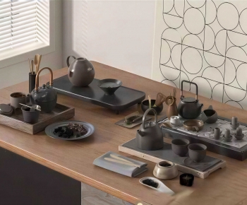 New Chinese Style Tea Set-ID:991333015