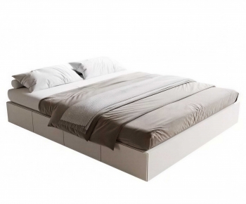Modern Double Bed-ID:329690937