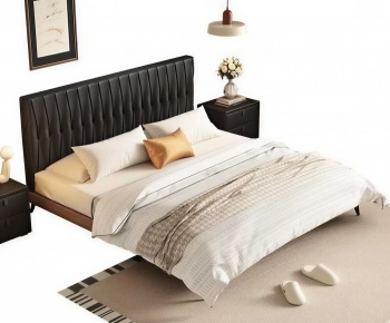 Modern Double Bed-ID:482907068