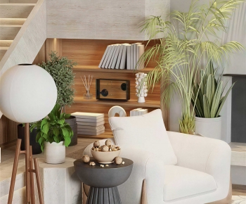 Modern Single Sofa-ID:538110759